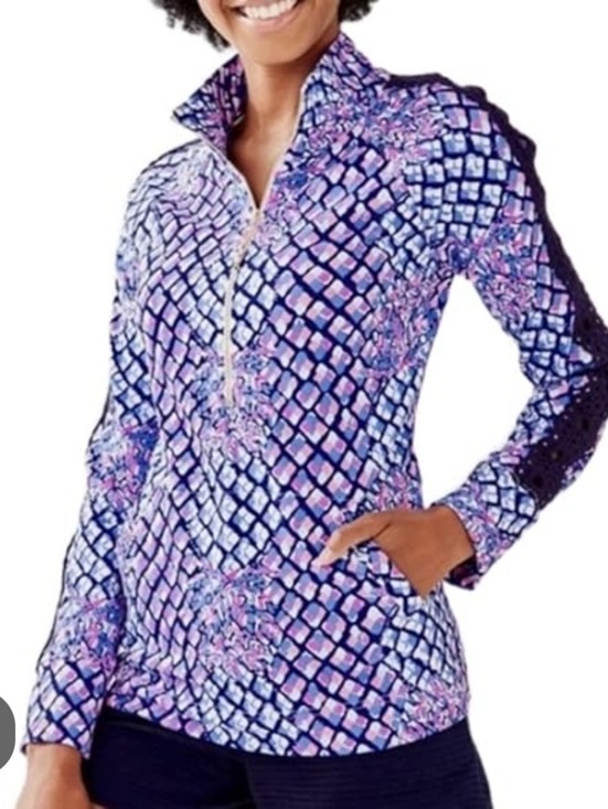 Lilly Pulitzer Tops - Lilly Pulitzer Skipper Quarter-Zip Pullover